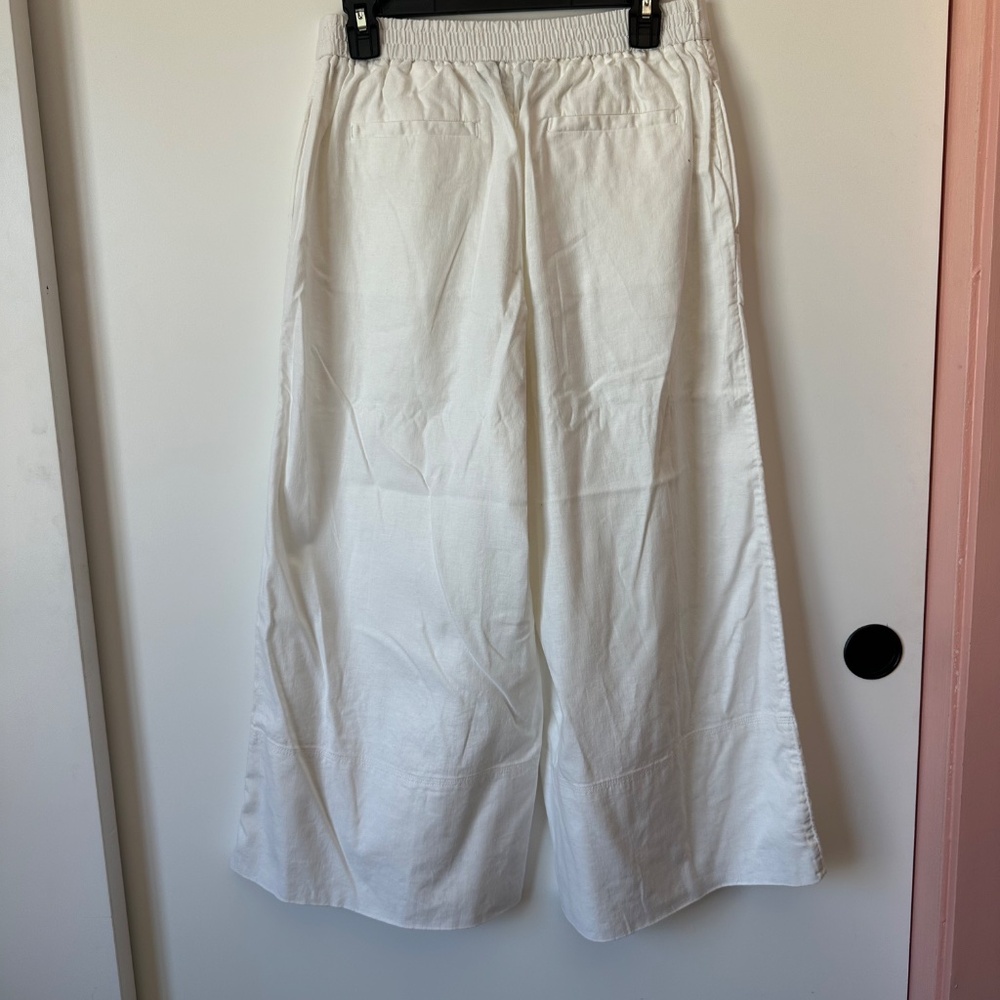 Banana Republic Wide Leg Linen Trouser - Picture 4 of 6